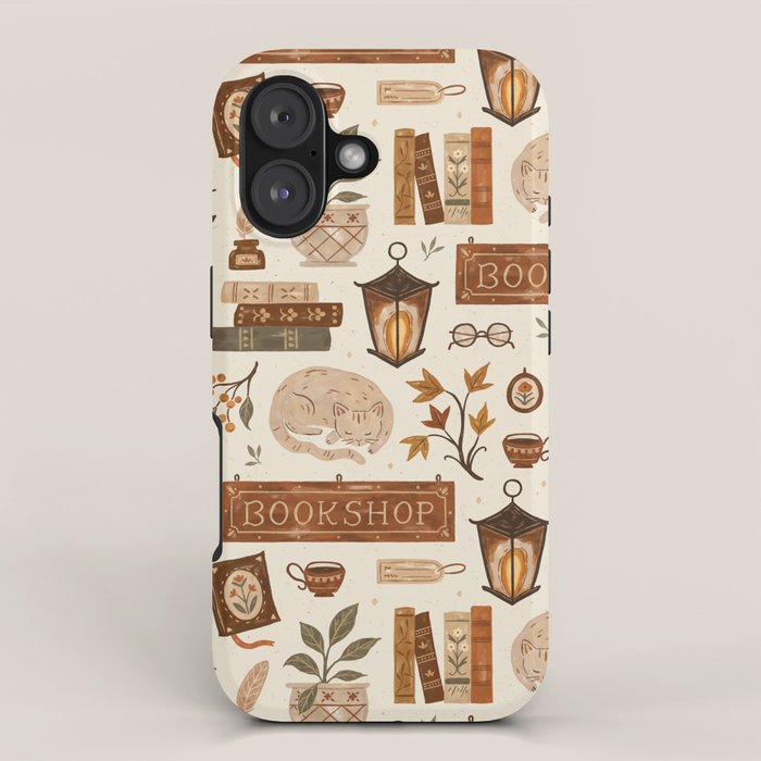 The Old Bookshop iPhone Case Gallery Image 1