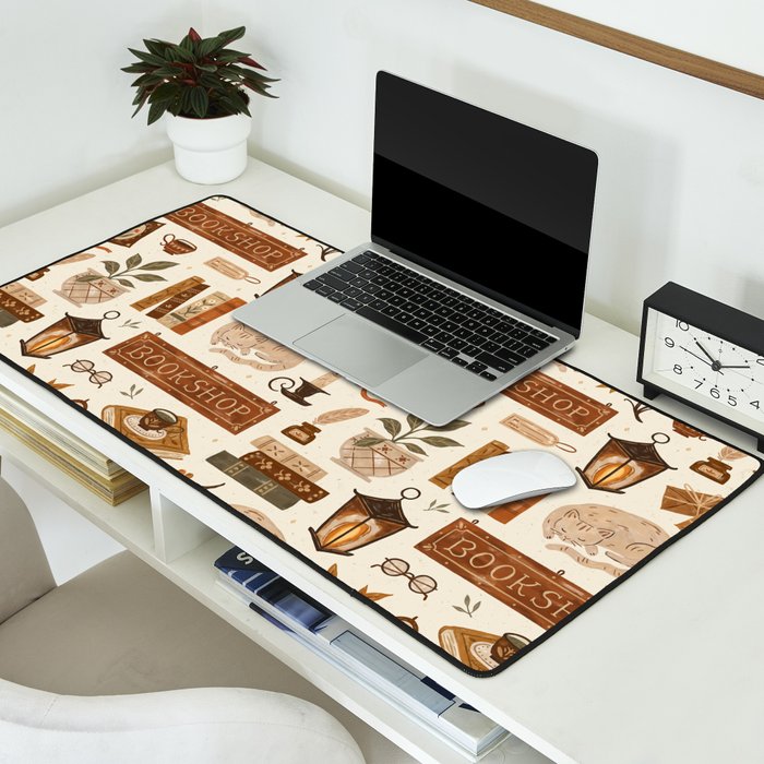 The Old Bookshop Desk Mat Gallery Image 2