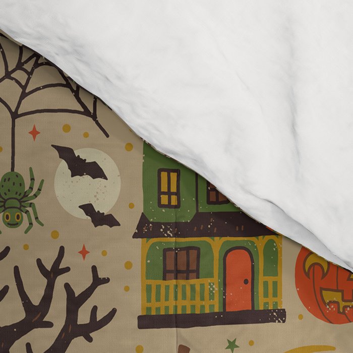 Vintage Halloween Comforter Gallery Image 4