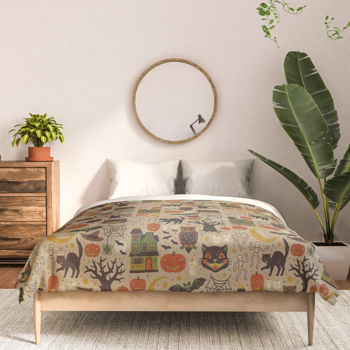 Vintage Halloween Comforter Gallery Image 3