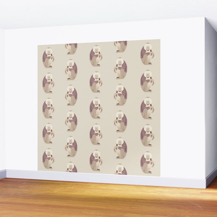 Whimsical Orangutan Wall Mural Gallery Image 2