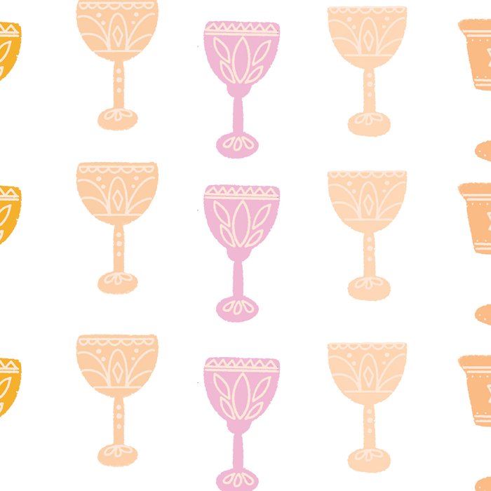 Wine Cups for Passover Pastel Coffee Mug Gallery Image 2