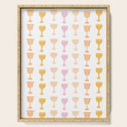 Wine Cups for Passover Pastel Serving Tray Gallery Image 1