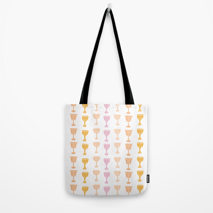 Wine Cups for Passover Pastel Tote Bag Gallery Image 2