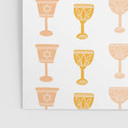 Wine Cups for Passover Pastel Poster Gallery Image 3