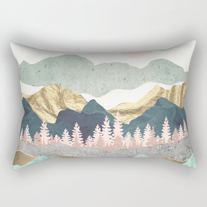 Summer Vista Blanket - With Sun Rectangular Pillow Gallery Image 2