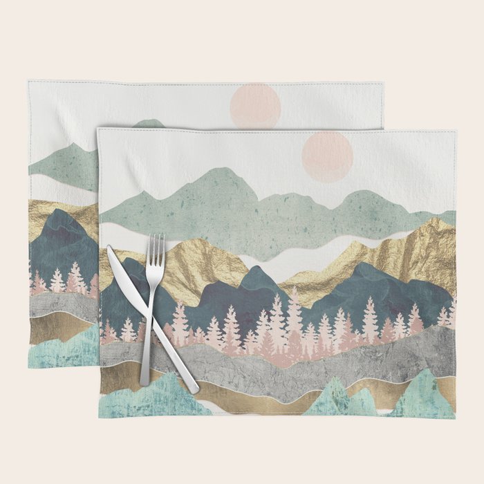 Summer Vista Blanket - With Sun Placemat Gallery Image 1
