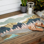 Summer Vista Blanket - With Sun Outdoor Rug Gallery Image 2