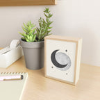 Moon Sparkle BW - Celestial Mini Art Print Gallery Image 2