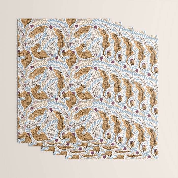 Roaring Floral Retreat Wrapping Paper Gallery Image 3