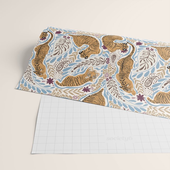 Roaring Floral Retreat Wrapping Paper Gallery Image 2