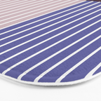 Color Block Line Abstract XX Bath Mat Gallery Image 3