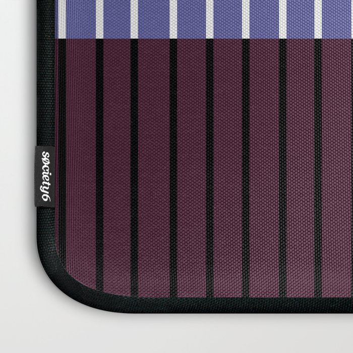 Color Block Line Abstract XX Laptop Sleeve Gallery Image 3