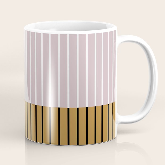 Color Block Line Abstract XX Coffee Mug Gallery Image 1
