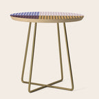 Color Block Line Abstract XX Side Table Gallery Image 1