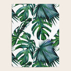Tropical Palm Leaves Classic Poster Gallery Image 4