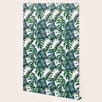 Tropical Palm Leaves Classic Wallpaper Gallery Image 2