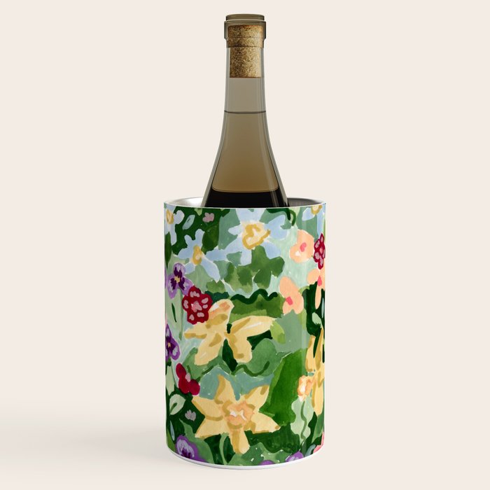 Spring Wildflowers Wine Chiller Gallery Image 3