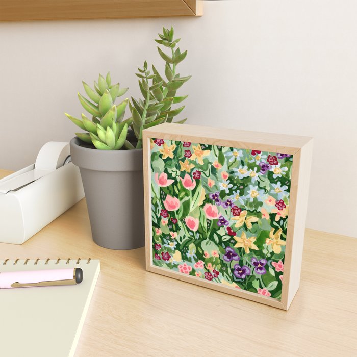 Spring Wildflowers Mini Art Print Gallery Image 2