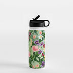 Spring Wildflowers Water Bottle Gallery Image 1