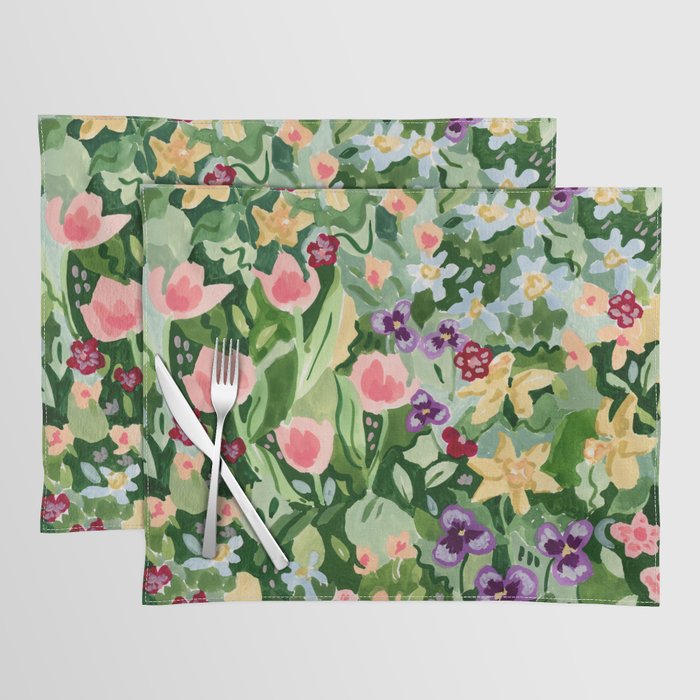 Spring Wildflowers Placemat Gallery Image 1