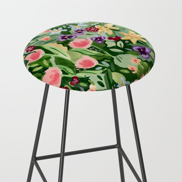 Spring Wildflowers Stool Gallery Image 2