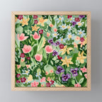 Spring Wildflowers Mini Art Print Gallery Image 1