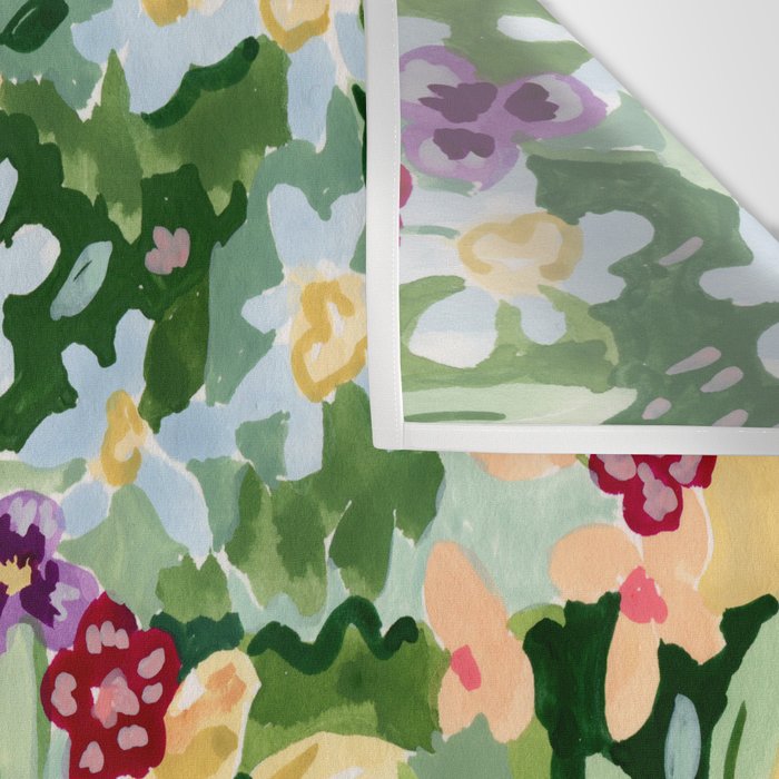 Spring Wildflowers Wall Tapestry Gallery Image 3