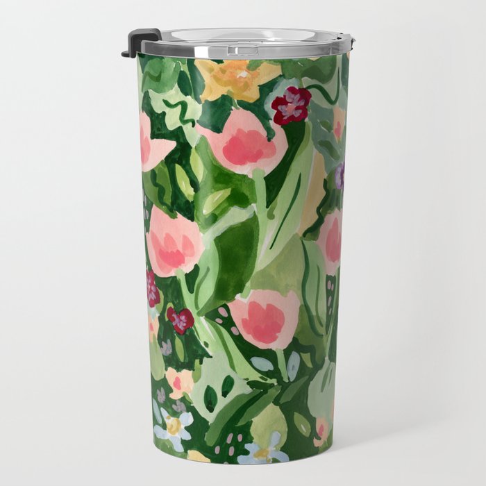 Spring Wildflowers Travel Mug Gallery Image 3