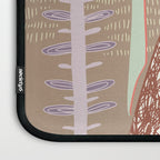 Block print brown bunny Laptop Sleeve Gallery Image 3