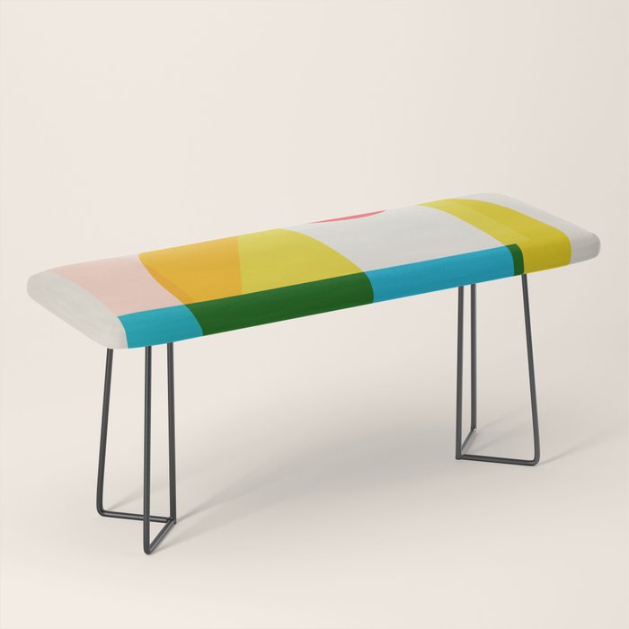 geometric abstract 8 Bench Gallery Image 1
