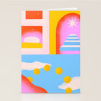 Six Suns Rising Stationery Card Gallery Image 2