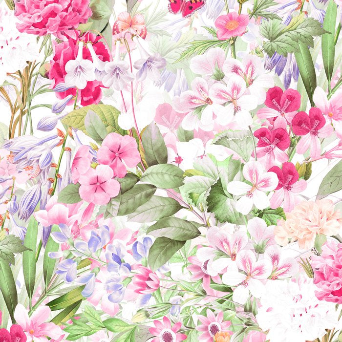 Vintage & Shabby Chic - Pastel Spring Flower Medow Coffee Mug Gallery Image 2