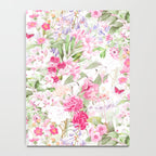 Vintage & Shabby Chic - Pastel Spring Flower Medow Notebook Gallery Image 4