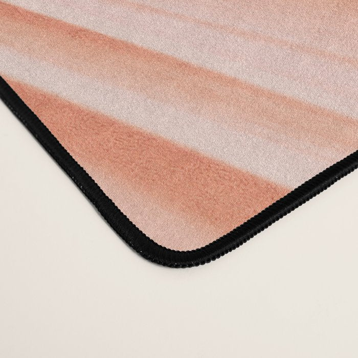 Blush Pink Fan Palm Desk Mat Gallery Image 4