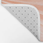 Blush Pink Fan Palm Bath Mat Gallery Image 2
