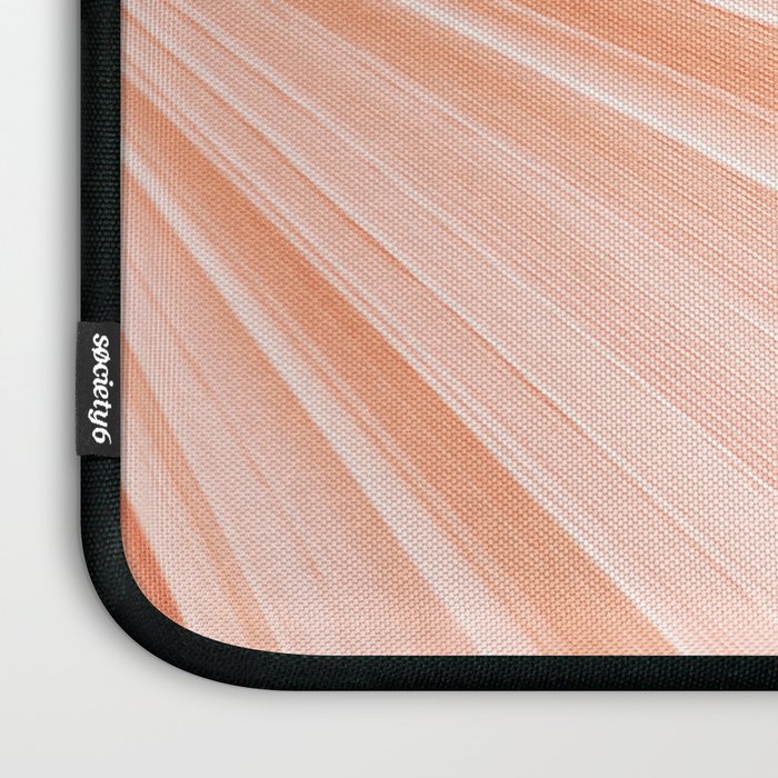 Blush Pink Fan Palm Laptop Sleeve Gallery Image 3