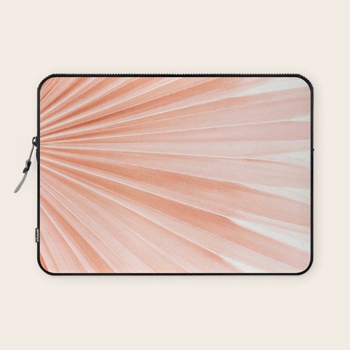 Blush Pink Fan Palm Laptop Sleeve Gallery Image 1