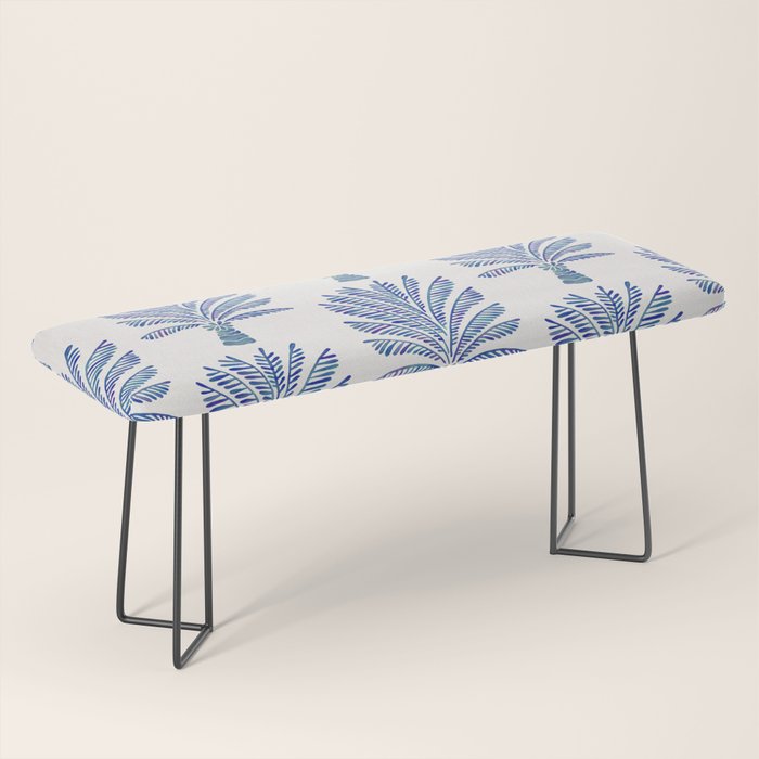 Palm Tree - Navy Palette Bench Gallery Image 1