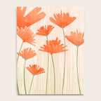 Red Poppy Flower Garden Notebook Gallery Image 4
