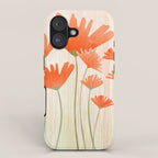 Red Poppy Flower Garden iPhone Case Gallery Image 1