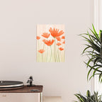 Red Poppy Flower Garden Poster Gallery Image 2