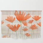 Red Poppy Flower Garden Wall Hanging Gallery Image 1