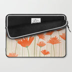 Red Poppy Flower Garden Laptop Sleeve Gallery Image 2
