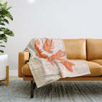 Red Poppy Flower Garden Throw Blanket Gallery Image 1