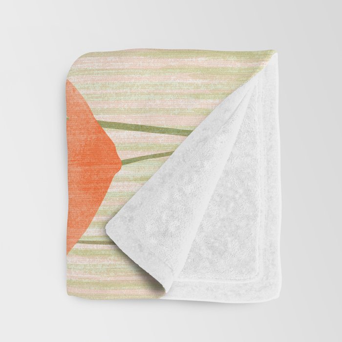 Red Poppy Flower Garden Throw Blanket Gallery Image 3