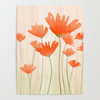 Red Poppy Flower Garden Poster Gallery Image 4