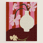 Summer stripped pottery  Jigsaw Puzzle Gallery Image 1