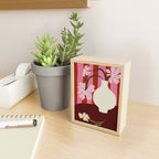 Summer stripped pottery  Mini Art Print Gallery Image 2