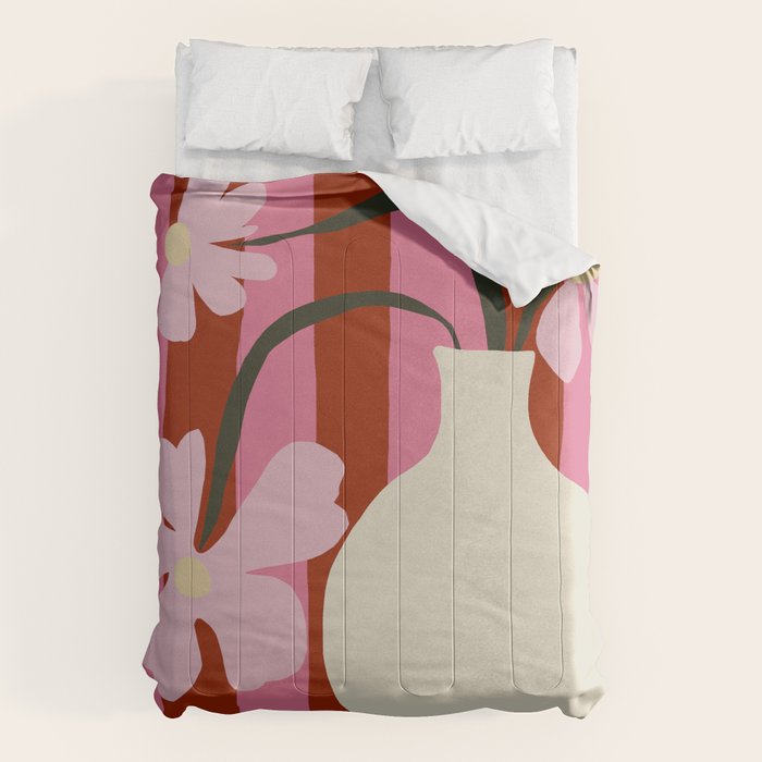 Summer stripped pottery  Comforter Gallery Image 6